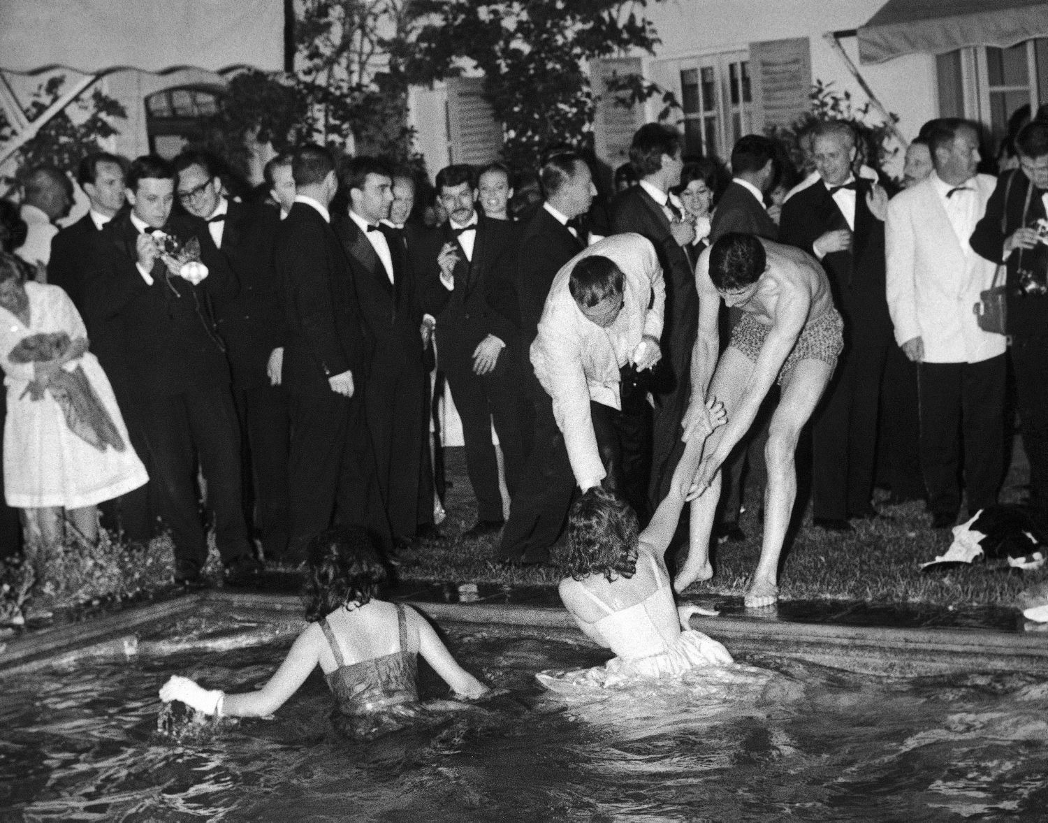 France Cannes Starlets in Pool